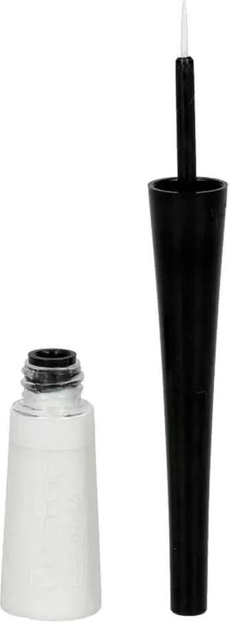 D'donna Vloeibare Eyeliner Wit Waterproof Matte 1 flacon met 3 gram inhoud