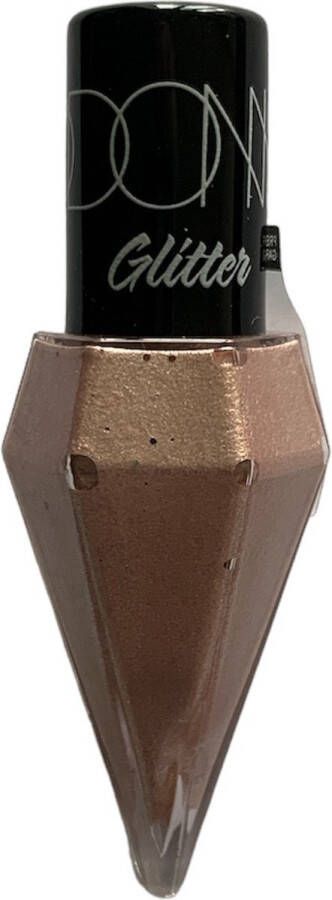 D'donna Vloeibare Eyeliner Metallic NIET Waterproof Rosé Champagne Nummer 4 1 flesje met 4 gram inhoud