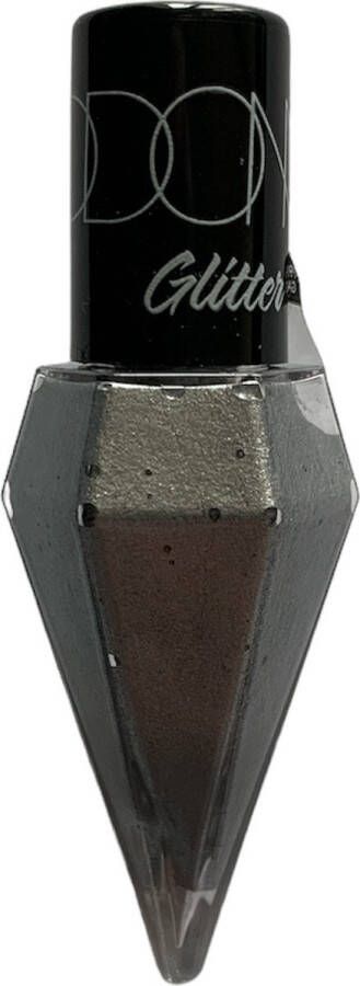 D'donna Vloeibare Eyeliner Metallic NIET Waterproof Zilver Silver Nummer 2 1 flesje met 4 gram inhoud