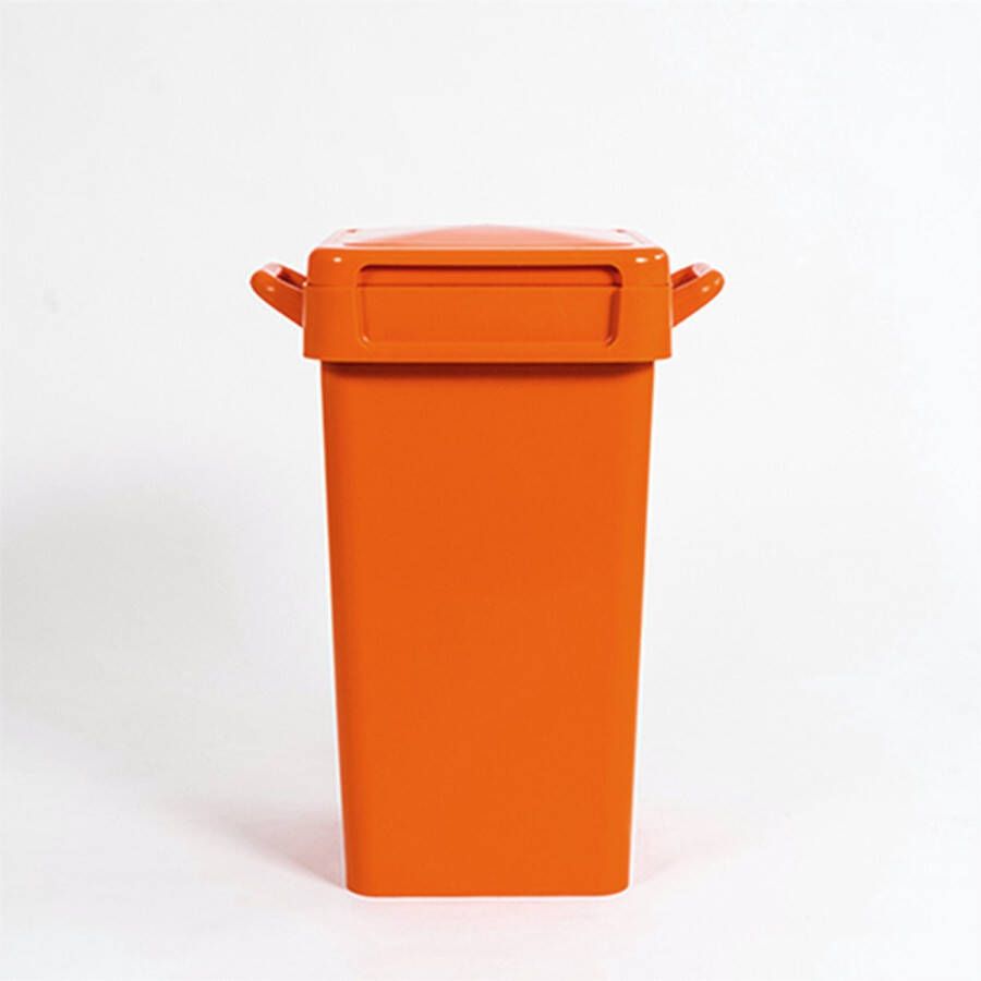 De Bries Napo afvalbak 50 liter oranje