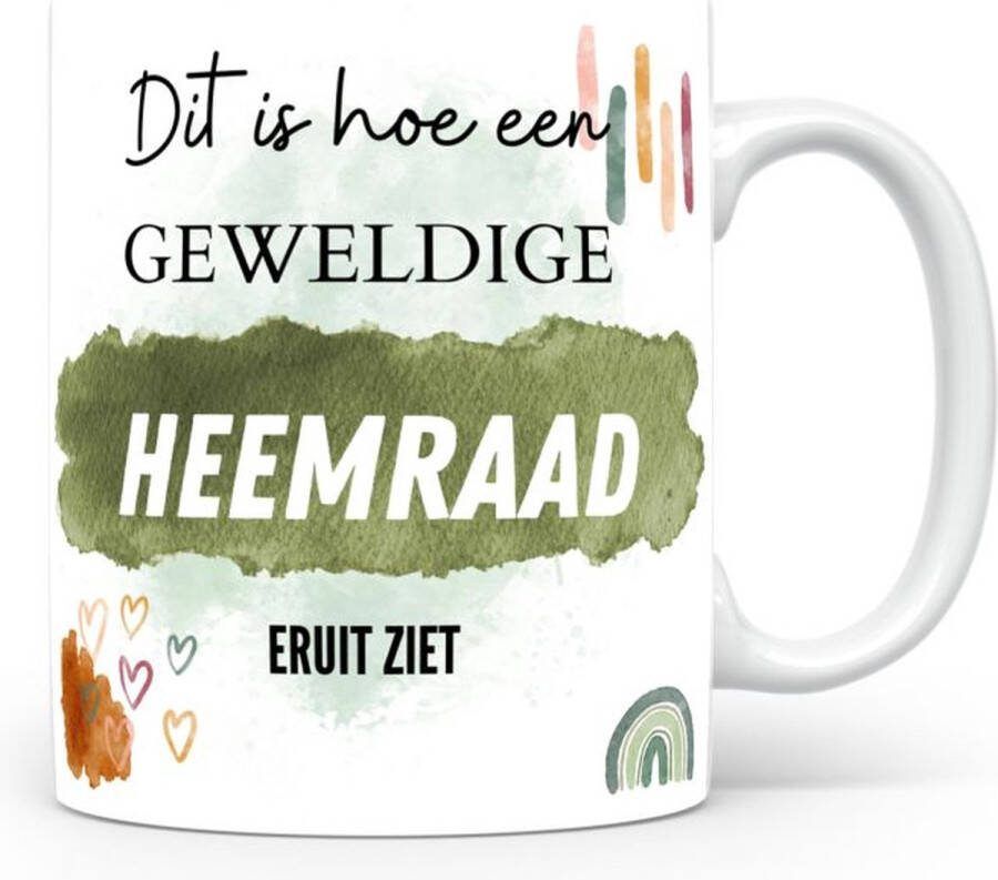De Laaf Design Studio Mok bedrukken met beroep Heemraad