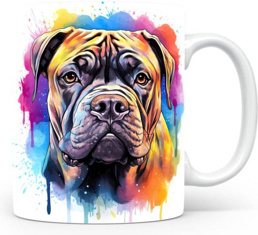 De Laaf Design Studio Mok met Cane Corso