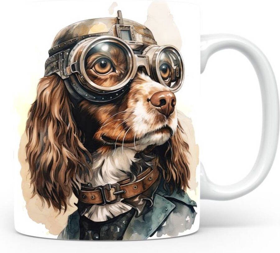 De Laaf Design Studio Mok met Cocker Spaniel
