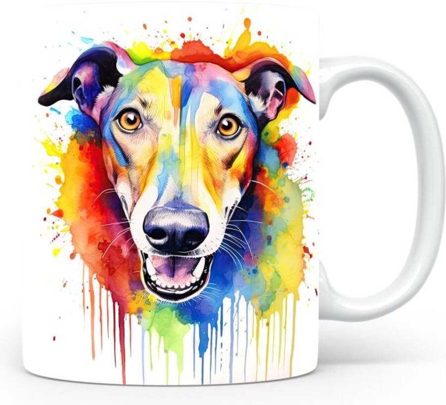 De Laaf Design Studio Mok met Greyhound