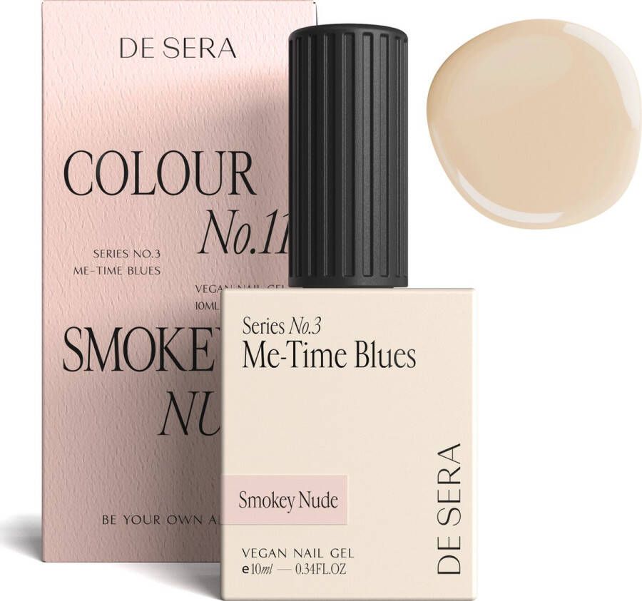 De Sera Gellak Beige Gel Nagellak Crème 10ML Colour No. 11 Smooky Nude