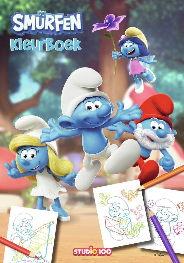 Coppens Smurfen kleurboek