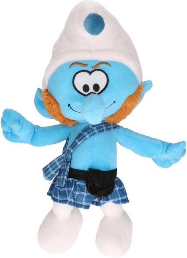 De Smurfen McSmurf knuffel pop 38 cm Smurfen knuffelpoppen Cartoon speelgoed knuffels voor kinderen