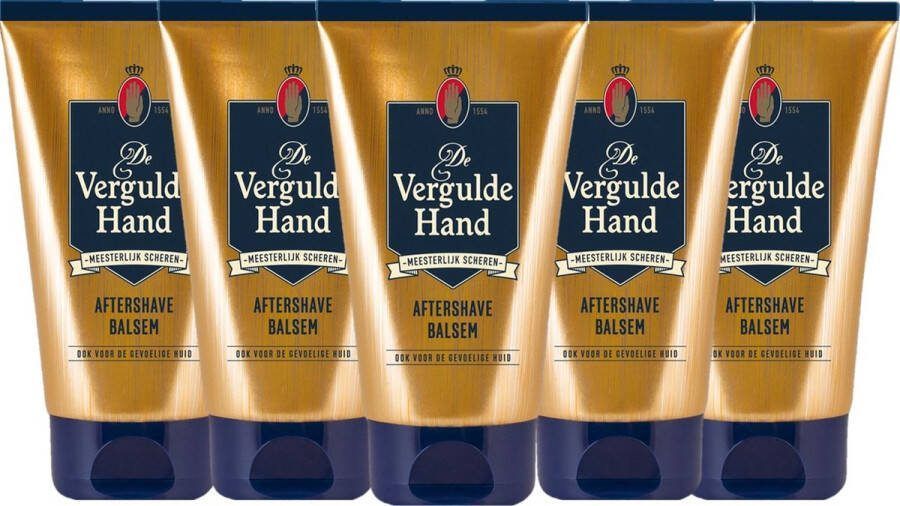 De vergulde Hand Vergulde Hand Aftershave Balsem 5 x 100 ml