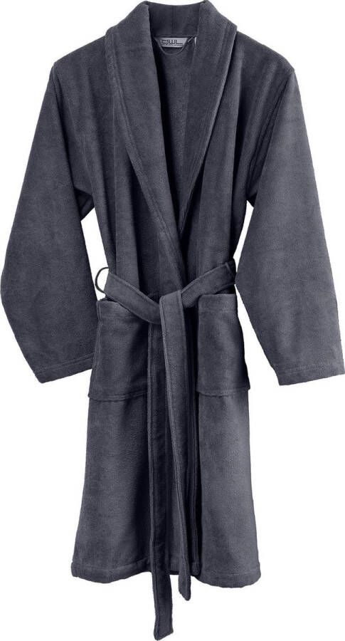 De Witte Lietaer Badjas Gentle Medium Heren Katoen Polyester