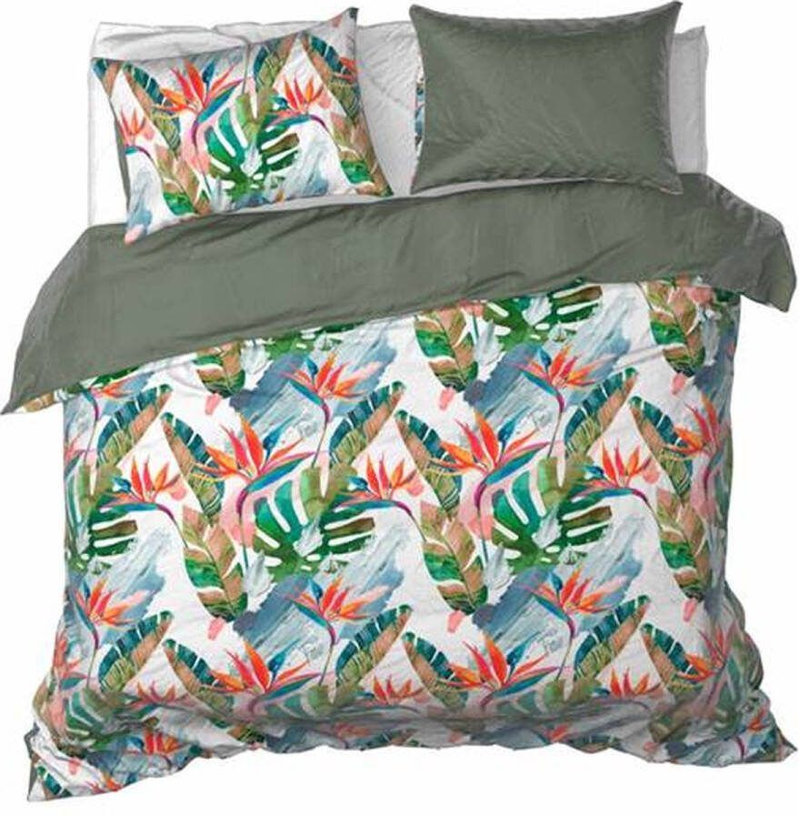 De Witte Lietaer Barbados Dekbedovertrek Tweepersoons 200x200 220 cm Treetop