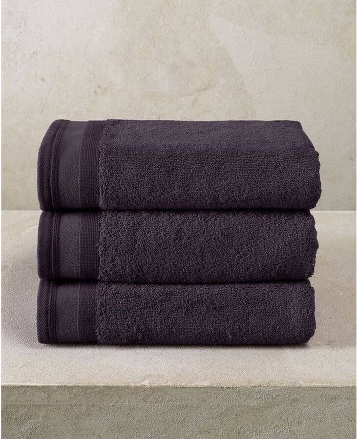De Witte Lietaer Excellence Deep Purple Handdoek 50 100