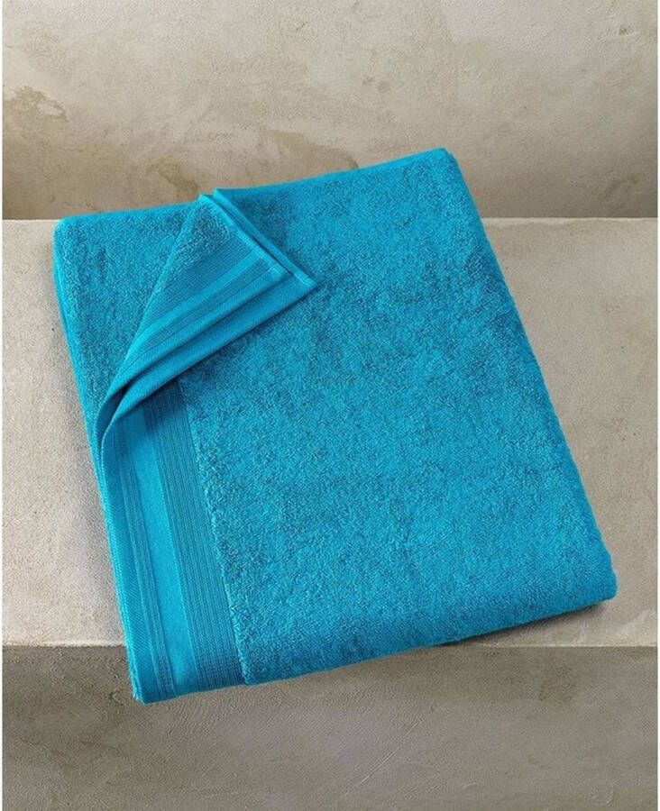 De Witte Lietaer Excellence Lagoon Blue Handdoek 70 140
