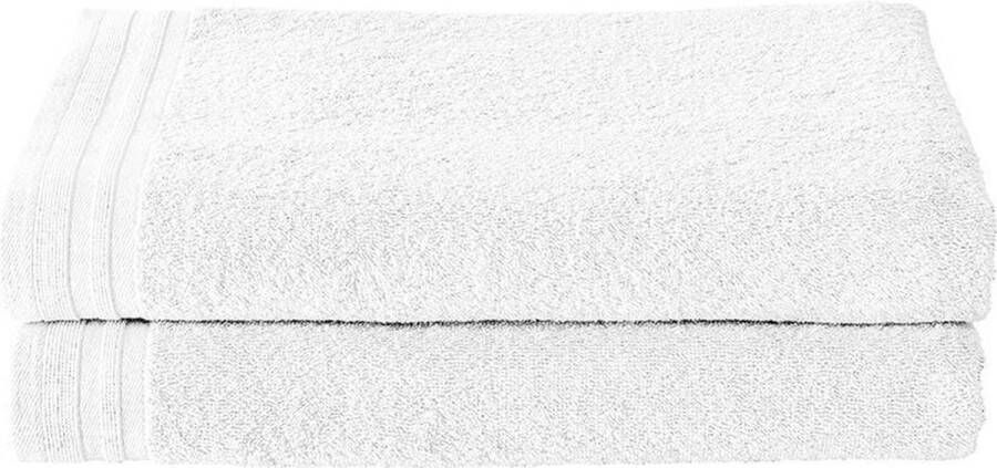 De Witte Lietaer Imagine – Douchelakens 70x140 cm Wit Set van 2