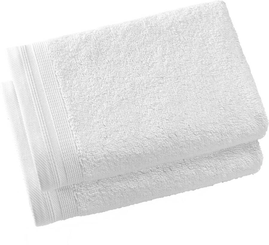 De Witte Lietaer Keukenhanddoeken Excellence Wit 40 x 60 cm 2 stuks Katoen