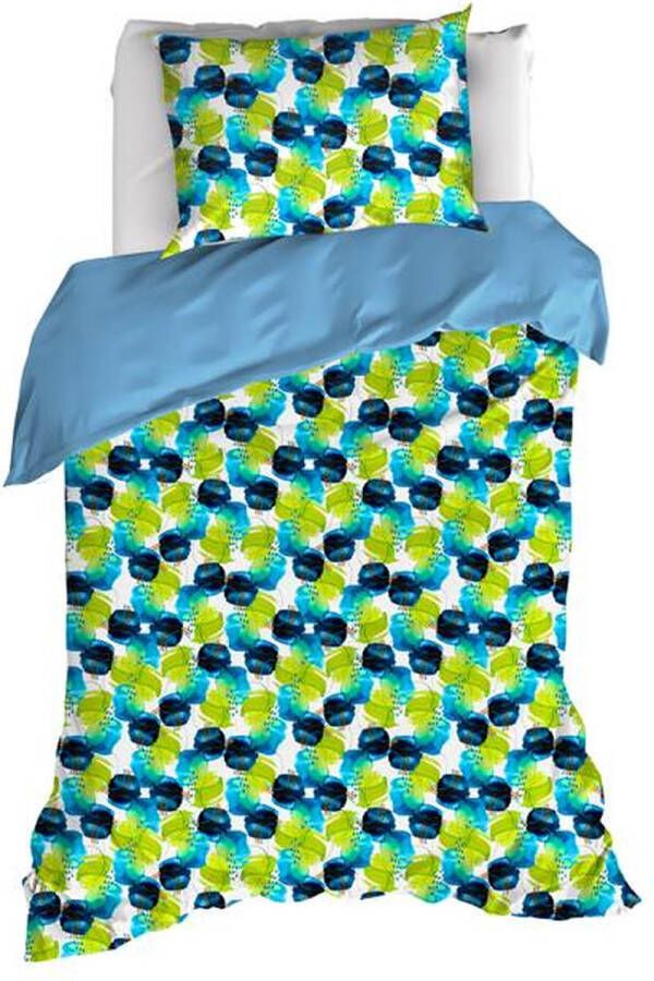 De Witte Lietaer Whimsy Dekbedovertrek Eenpersoons 140x200 220 cm Blue Blizzard