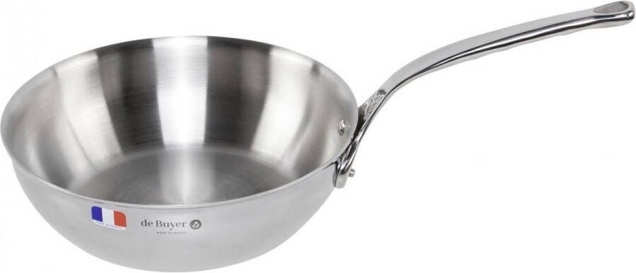 De Buyer Affinity steelpan grijs Ø 24 cm