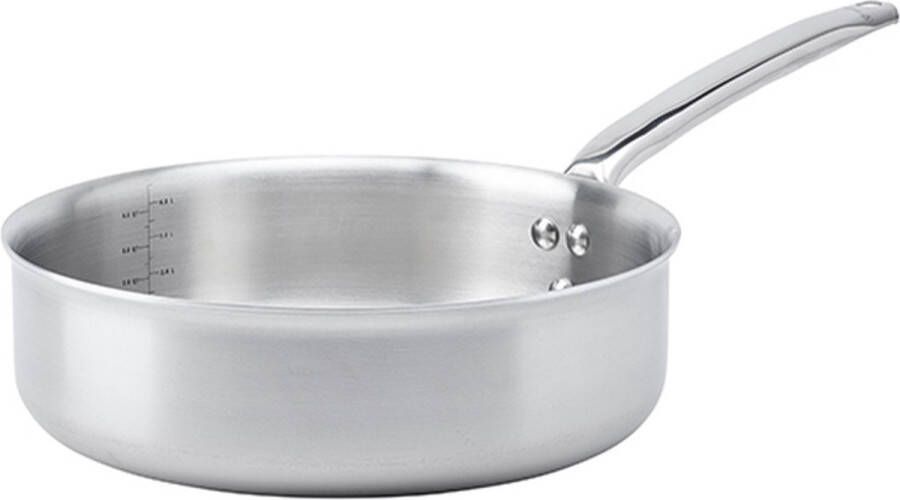 DeBuyer De Buyer Alchimy Rechte Sauteuse Rvs 28cm