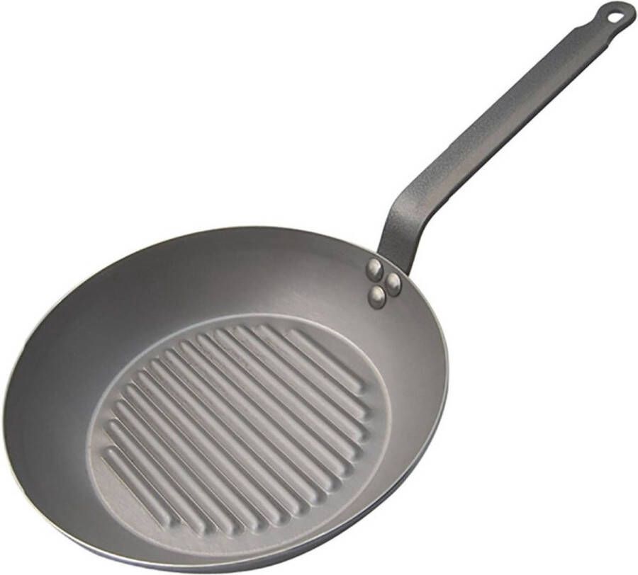 DeBuyer De Buyer Carbone Plus Ronde Grillpan Ø 30cm Plaatstaal