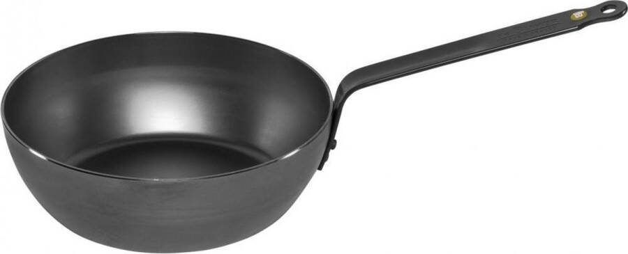 De Buyer Hapjespan Sauteuse Mineral B Element ø 28 cm 4 liter zonder anti-aanbaklaag