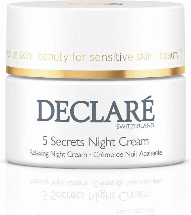 Declaré Nachtcrème 5 Secrets Verzachtend (50 ml)