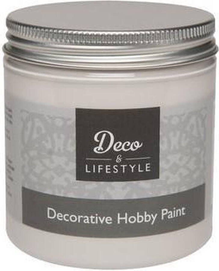Deco & Lifestyle Acrylverf krijt 230 ml muisgrijs 45107