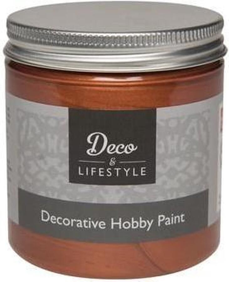Deco & Lifestyle Acrylverf mat 230 ml koper 45121