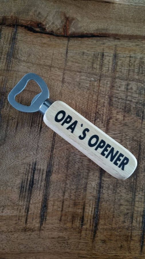 Deco Holland Fles opener Opa's opener
