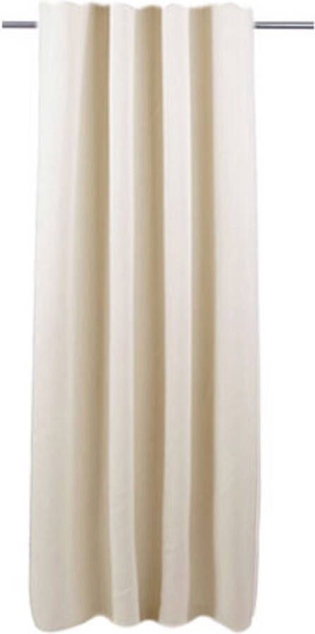 Deco Mode Decomode Gordijn Charlotte Verduisterend Gebroken Wit Haakjes 140x280cm
