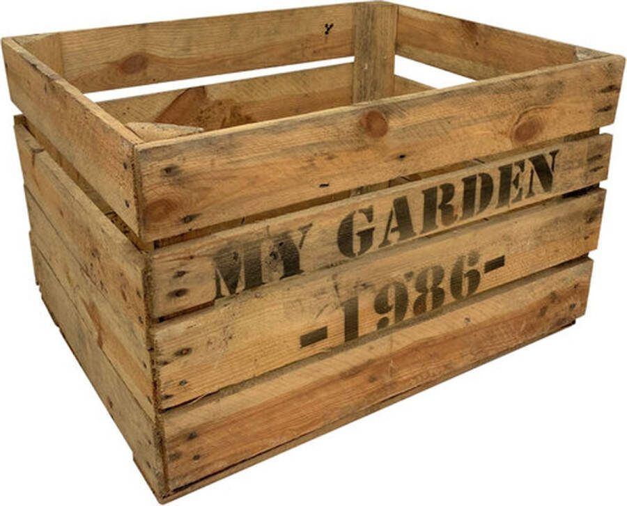 DecoLis.NL Fruitkist gebruikt My Garden 1986