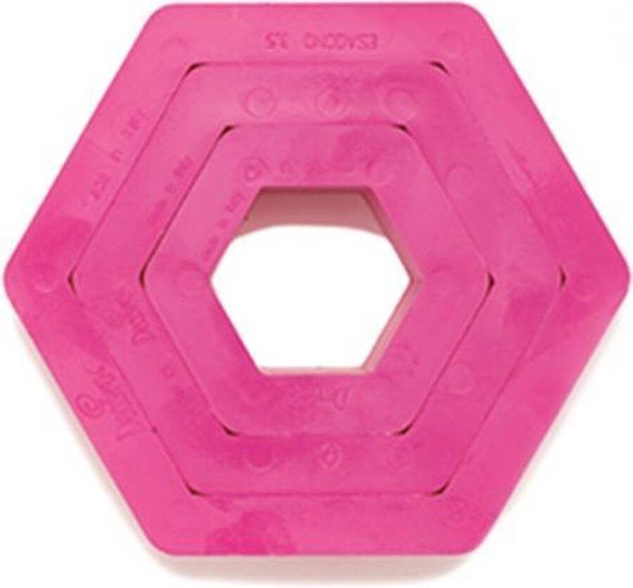 Decora Koekjes Uitsteker Set Hexagon -3st