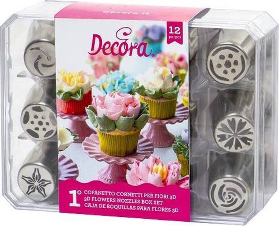 Decora Spuitmondjes 3D Boeket Set 1