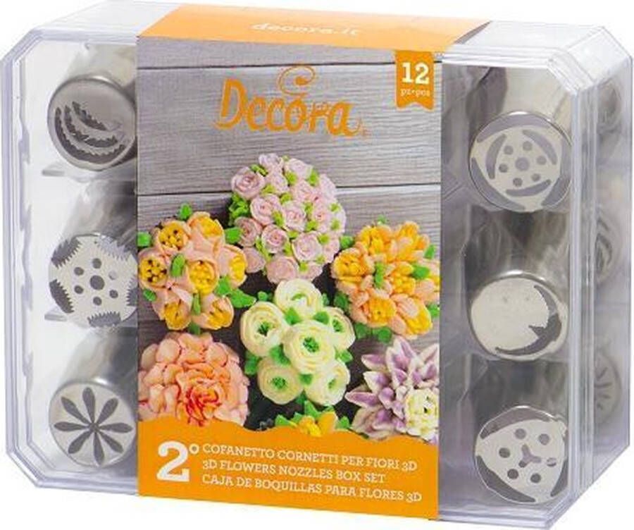 Decora Spuitmondjes 3D Boeket Set 2