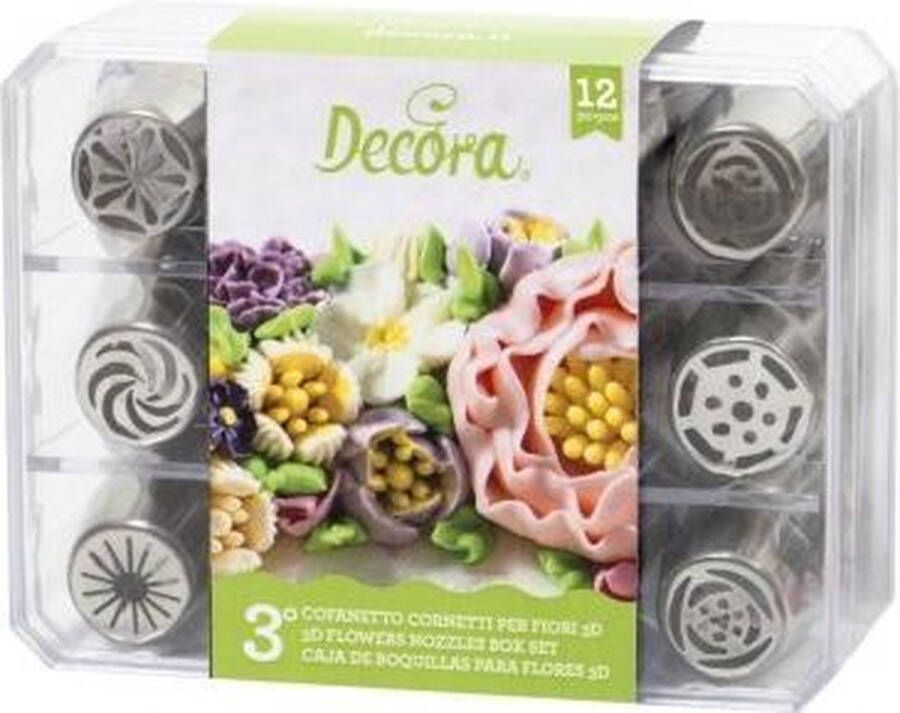 Decora Spuitmondjes 3D Boeket Set 3