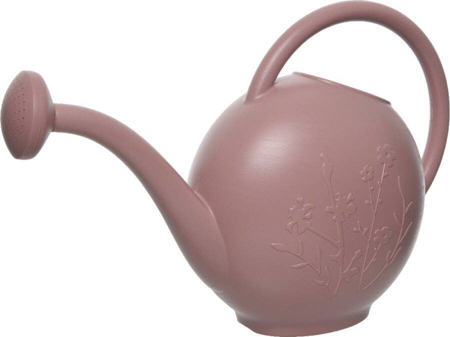 Decoris Gieter kunststof L52-W21-H38cm voor buitengebruik- 9 Liter Roze