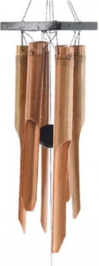 Decoris Houten windgong windorgel met 6 buizen 120 cm
