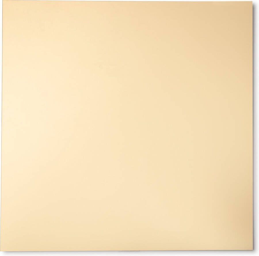 Decorline 2 x Premium herbruikbaar vierkant kunstof Spiegel Onderbord goud decoratieve borden Ø 30 cm als tafeldecoratie voor evenement bruiloft verjaardag