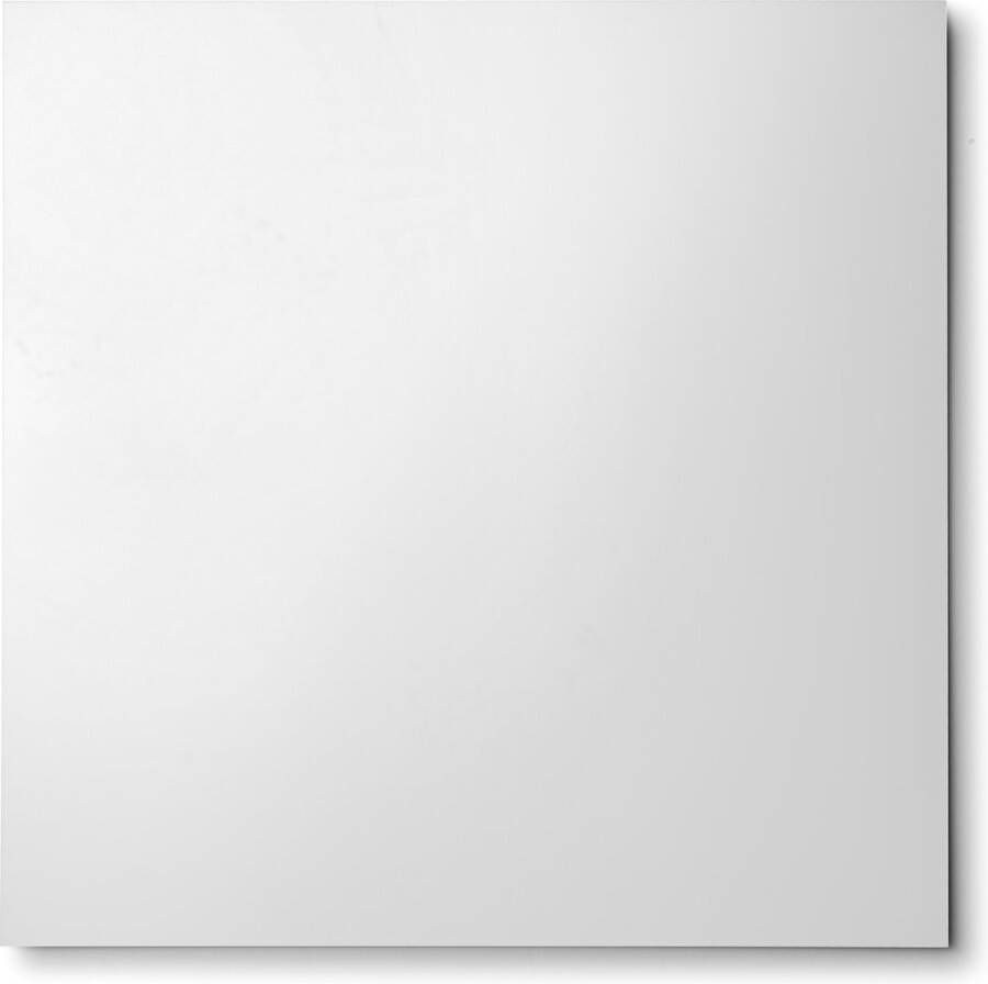 Decorline -2 x Premium herbruikbaar vierkant kunstof Spiegel Onderbord zilver decoratieve borden Ø 30 cm als tafeldecoratie voor bruiloft verjaardag en Kerstmis