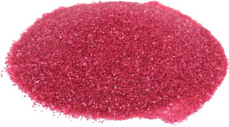 Decorustiek Decoratie zand FUCHSIA Decoratiezand Gekleurd zand Sierzand Decoratie zand voor windlichten Deco zand Bloemstukken FUCHSIA 1000 GRAM
