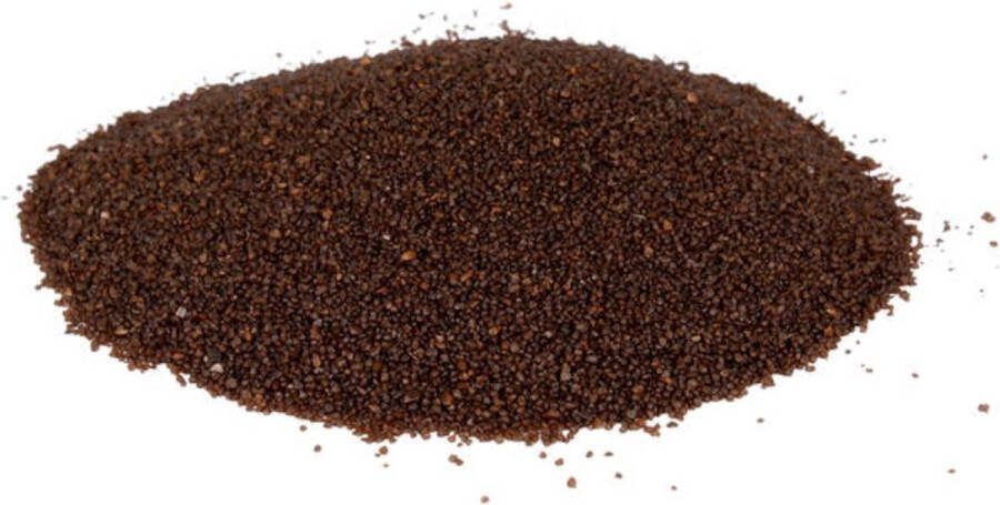 Decorustiek Decoratie zand KOFFIE BRUIN Decoratiezand Gekleurd zand Sierzand Decoratie zand voor windlichten Deco zand Bloemstukken KOFFIE BRUIN 1000 GRAM