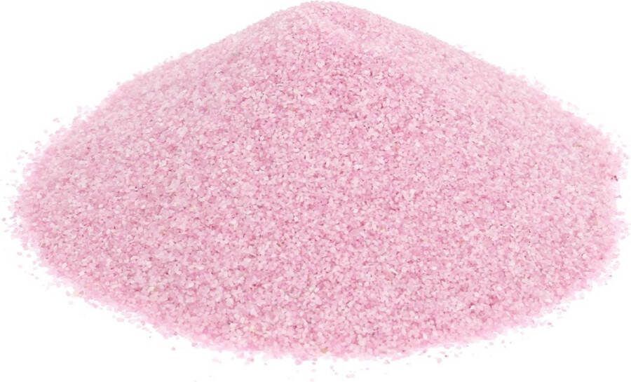 Decorustiek Decoratie zand ROZE Decoratiezand Gekleurd zand Sierzand Decoratie zand voor windlichten Deco zand Bloemstukken ROZE 1000 GRAM