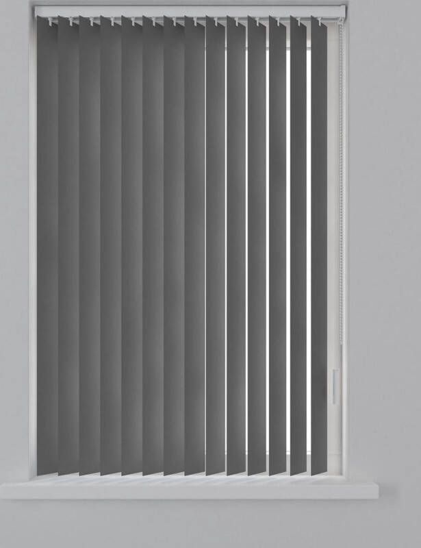 Decosol Lamellen Kunststof (89mm) Antraciet (5208) 90 x 180 cm