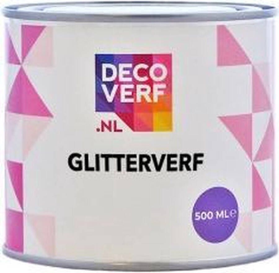Decoverf.nl Decoverf glitterverf 500 ml