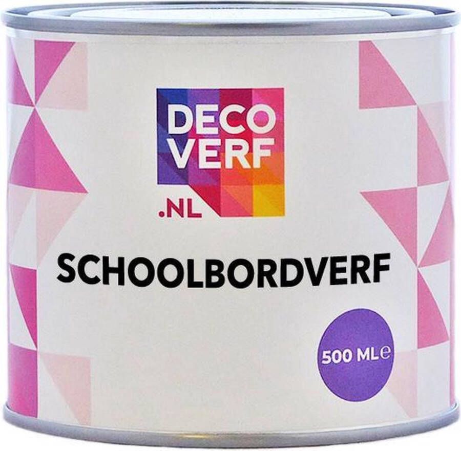 Decoverf.nl Decoverf schoolbordverf bruin 500ml