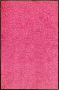 Decoways Deurmat wasbaar 120x180 cm roze