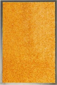 Decoways Deurmat wasbaar 40x60 cm oranje