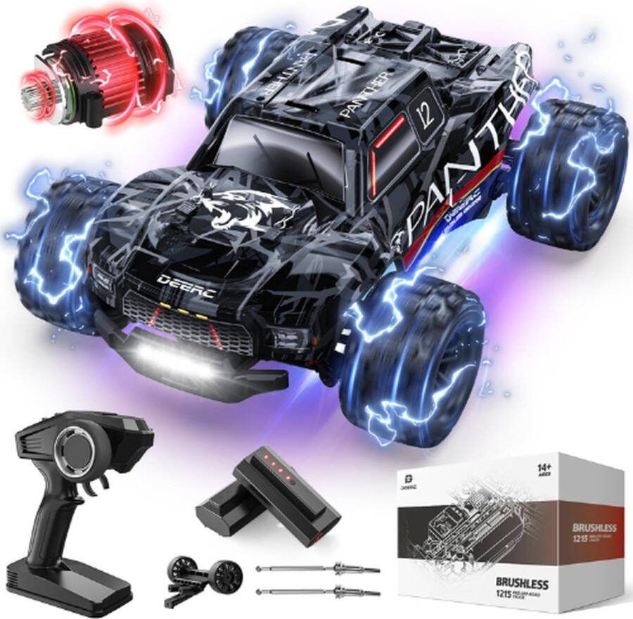 DEERC RC Auto RC Auto Volwassenen RC Auto Offroad RC Auto Nitro Afstandsbestuurbare Auto Bestuurbare Auto Bestuurbare Auto Voor Buiten