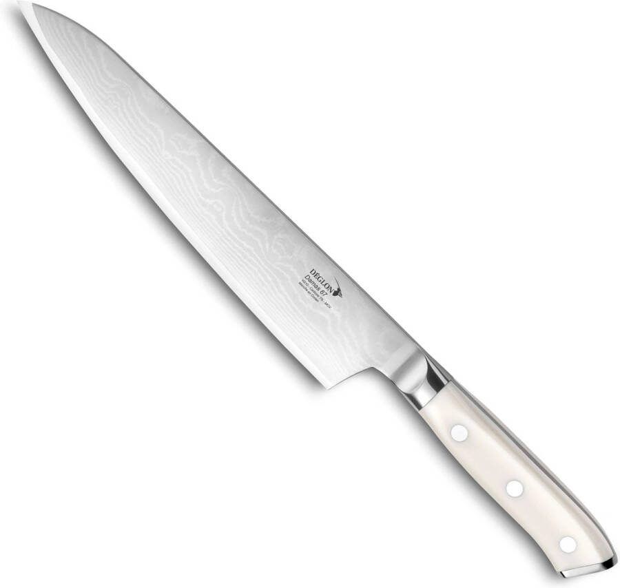 Deglon Déglon Damas 67 Professioneel Koksmes 20 cm Lemmet Duurzaam en Elegant