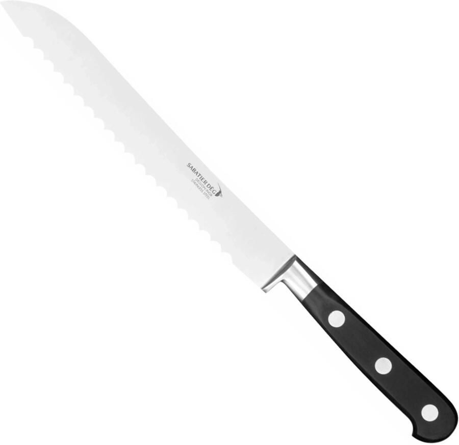 Deglon Déglon Broodmes 20 cm Perfecte Snedes Roestvrij Staal en Kartelrand