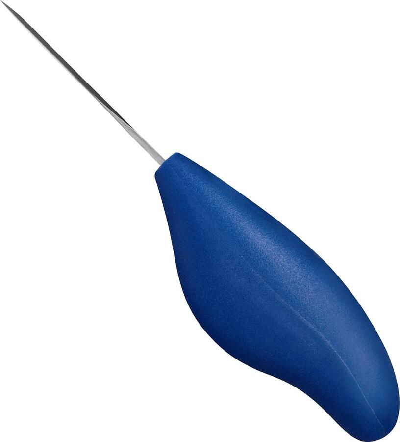 Deglon Déglon Dune Ergonomisch Oestermes van Roestvrij Staal met Blauw Polypropyleen Handvat