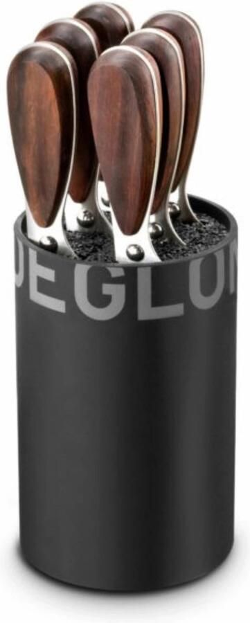 Deglon Déglon Génération Y Steakmessen Set Innovatief Ontwerp Ergonomisch Palissander Handvat